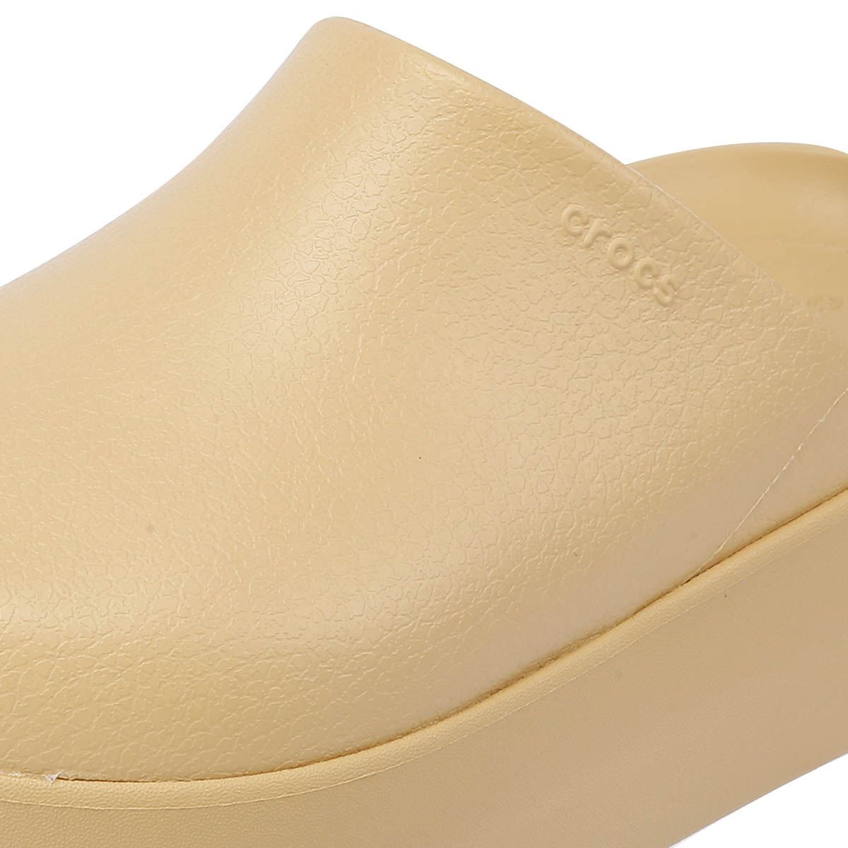 Crocs Dylan Platform Sabots Pour Femmes En Couleur Blé