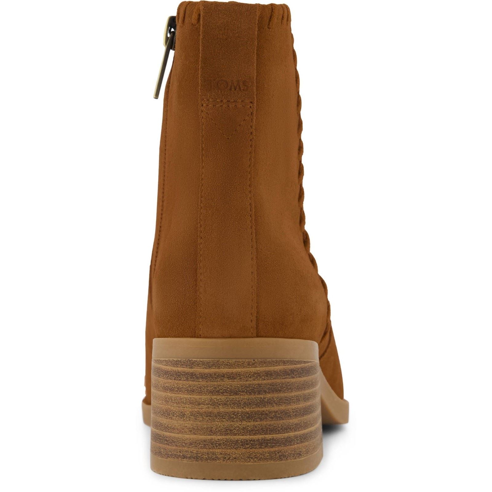 TOMS Delilah Heeled Bottines À Talons Tan Pour Femmes Suède