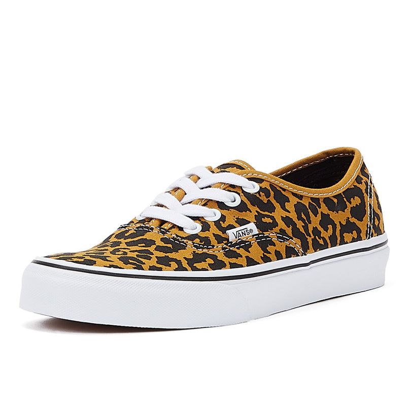 Vans Authentic Leopard Femme Marron Trainer