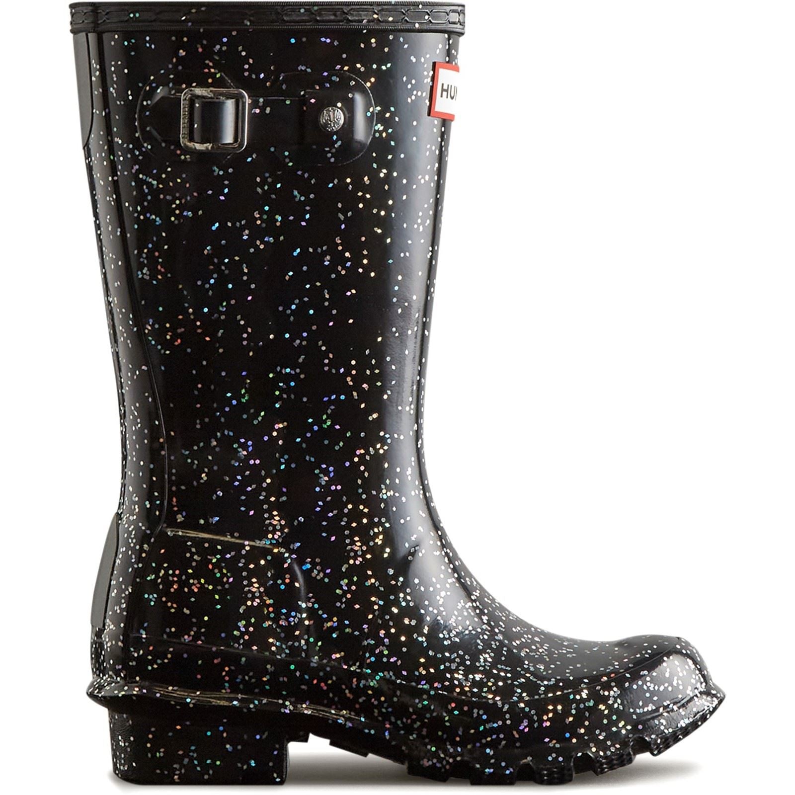 Hunter Junior Originals Bottes En Caoutchouc Noires Unisexes Pour Enfants