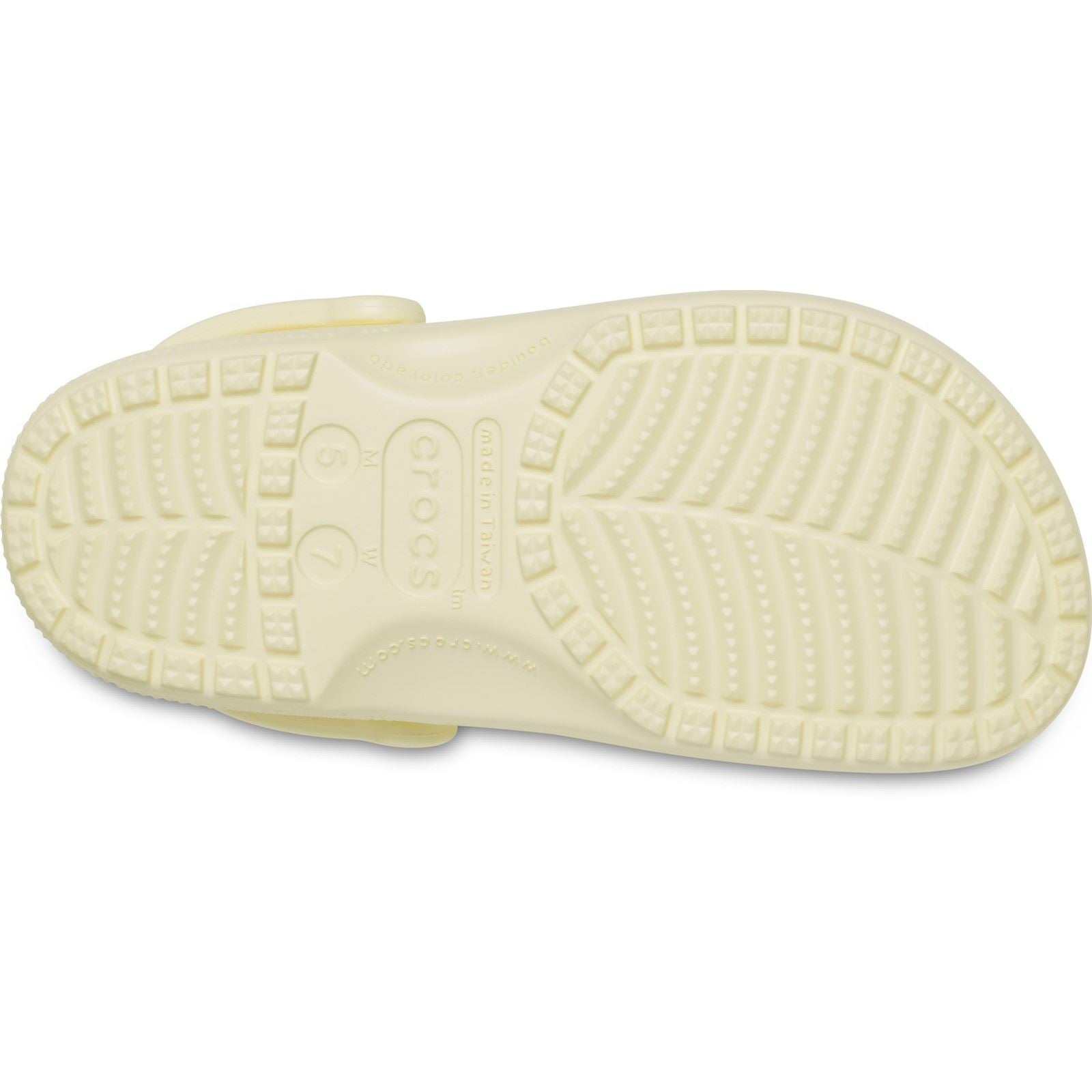 Crocs Classic Sabots Légers Jaunes Eva Pour Femmes