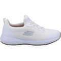 Skechers Workwear Squad SR Baskets De Sécurité Blanches Pour Femmes En Textile