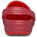 Crocs Classic Glitter Sabots Rouges Cerise en Thermoplastique