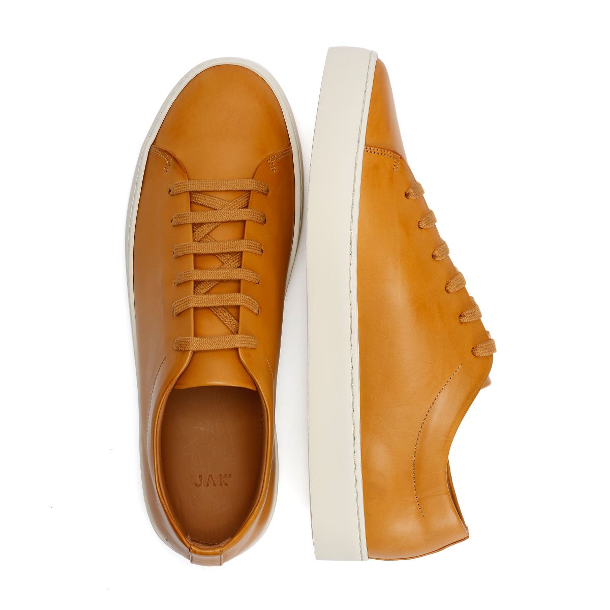 JAK Royal Baskets En Cuir Marron Pour Hommes