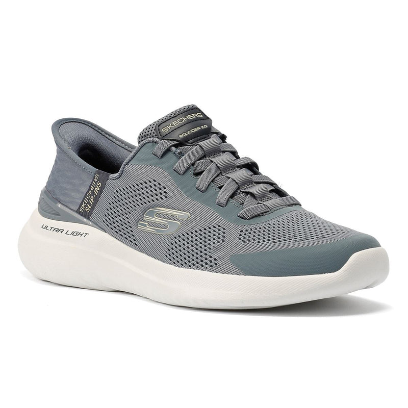 Skechers Bounder 2.0 Emerged Baskets Grises Pour Hommes