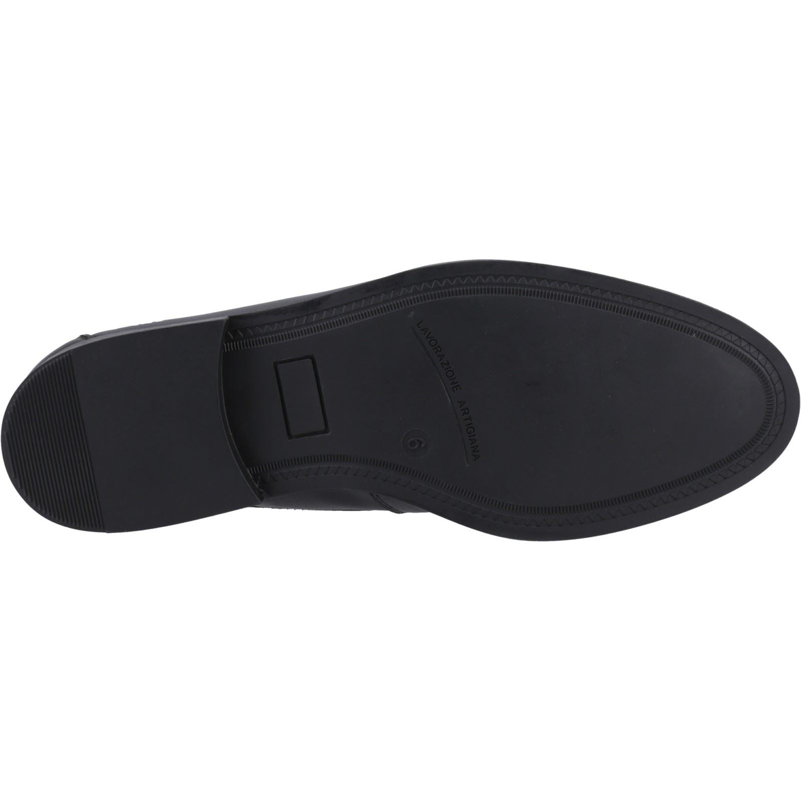 Pod Islay Chaussures Plates Noires Pour Filles En Cuir