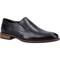 Hush Puppies Donovan Chaussures Pour Hommes En Cuir Noir À Enfiler