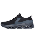 Skechers Glide-Step Altus Baskets Synthétiques Pour Hommes En Noir/Charbon De Bois