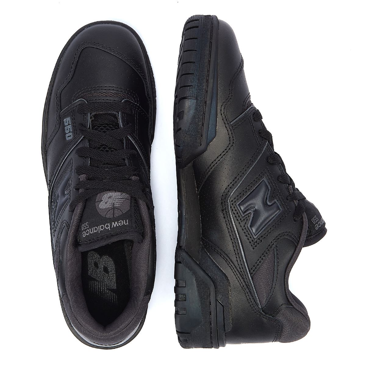 New Balance 550 Baskets Noires Monochromes