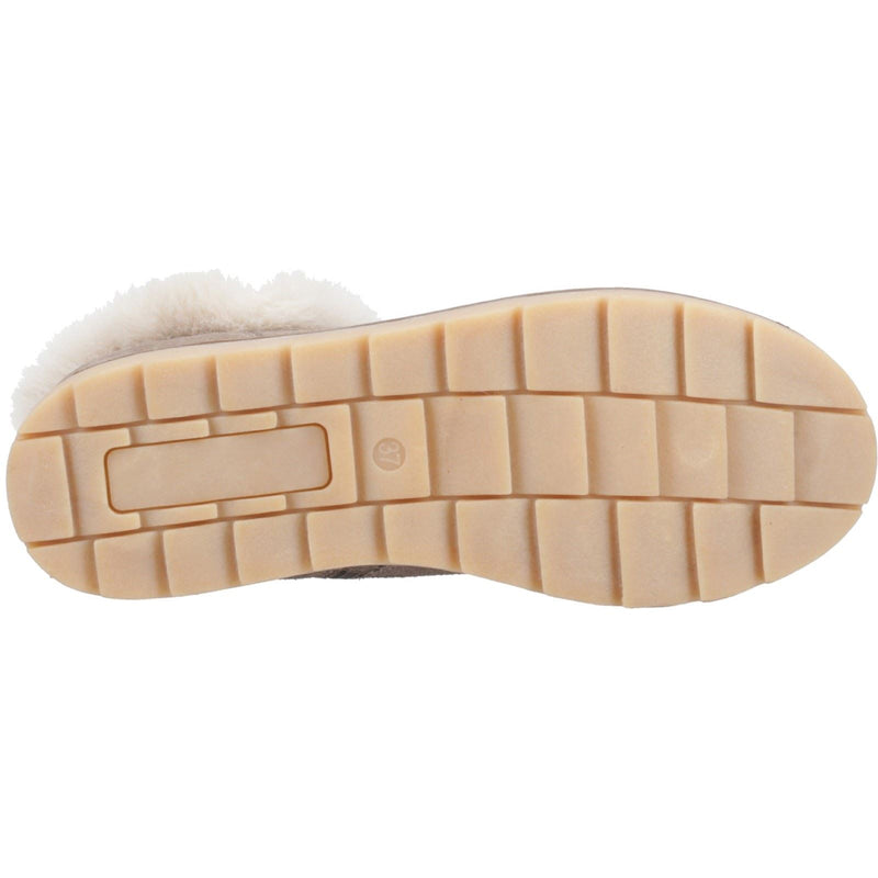 Hush Puppies Moira Bottes Taupe Pour Femmes En Suède