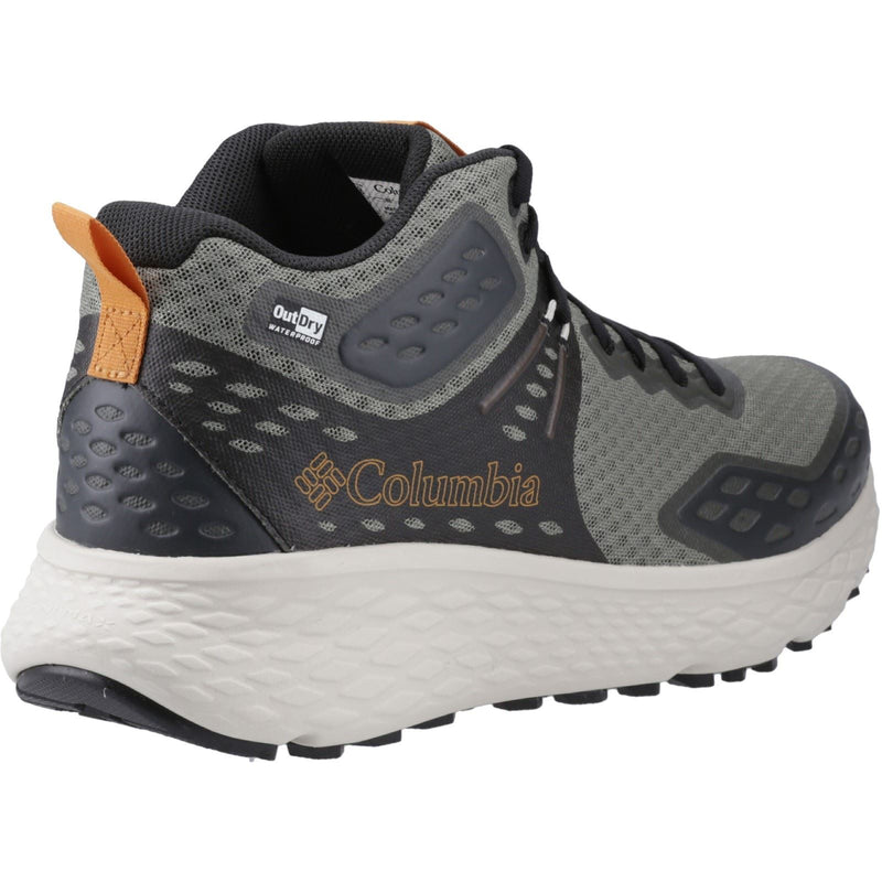 Columbia Konos TRS Outdry Mid Bottes De Randonnée En Polyester Pour Hommes Vert Pierre/Canyon Soleil