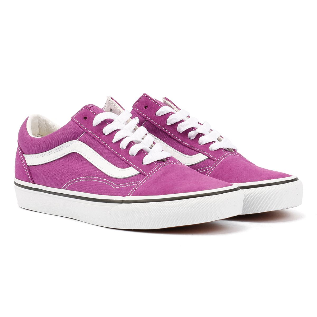 Vans Old Skool Chaussures De Sport Violettes Pour Femmes