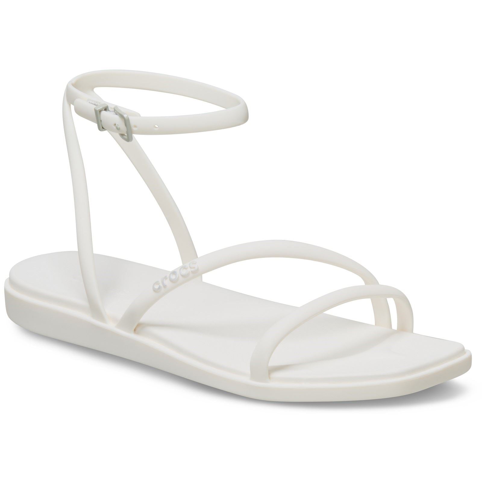 Crocs Miami Toe Loop Sandales En Craie Eva Pour Femmes