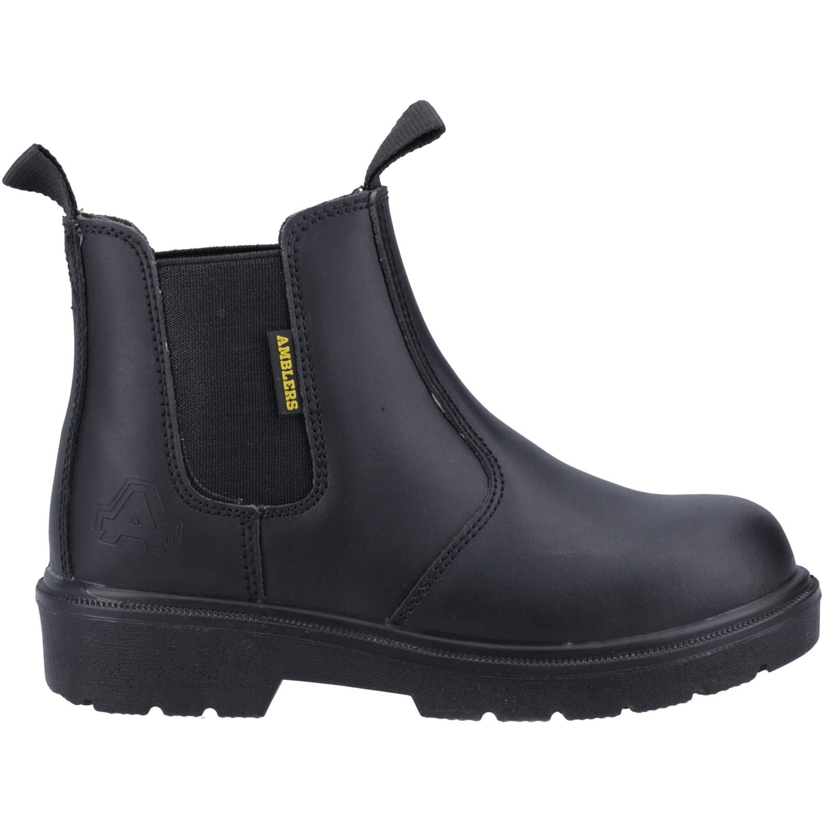 Amblers Safety Bottes De Sécurité En Cuir Noires Fs116