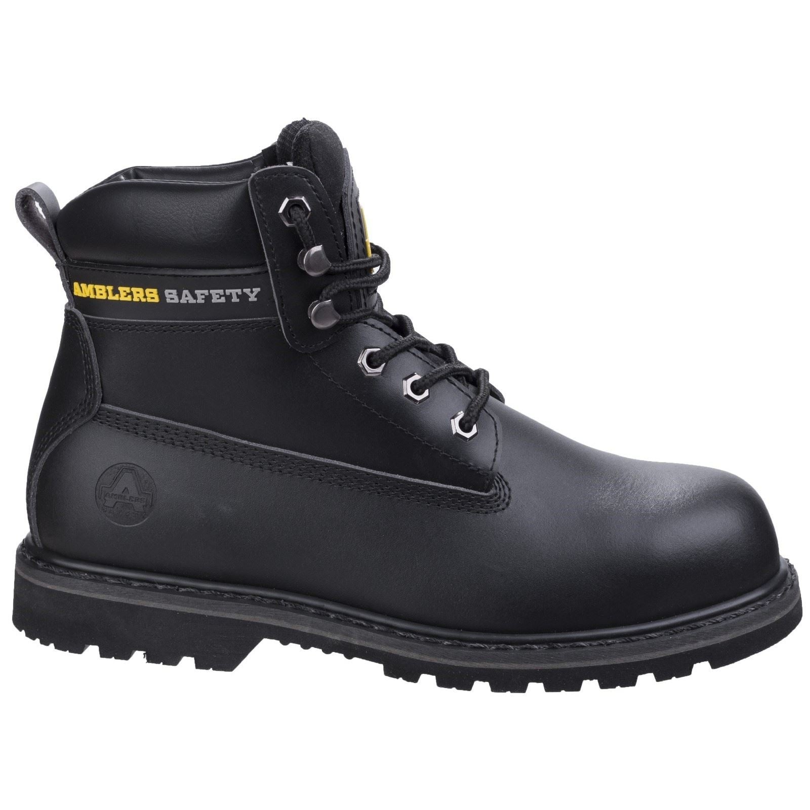 Amblers Safety Bottes De Sécurité En Cuir Noir Fs9