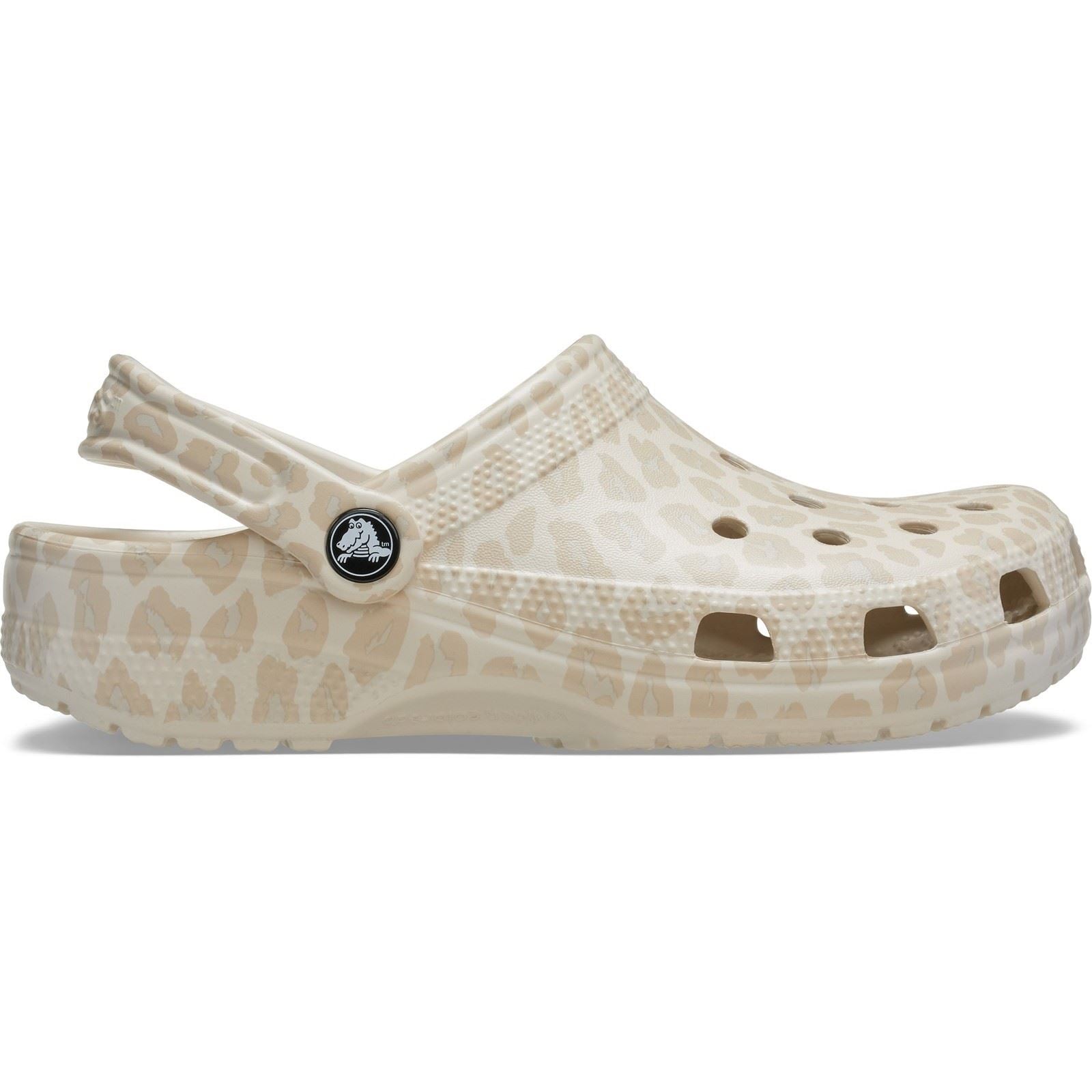 Crocs Classic Animal Sabots Eva Femme Couleur Amande/Imprimé Léopard