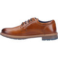 Hush Puppies Julian Chaussures En Cuir Pour Homme À Lacets De Couleur Beige.
