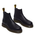 Dr. Martens 2976 WL Grizzly Bottes Noires En Cuir