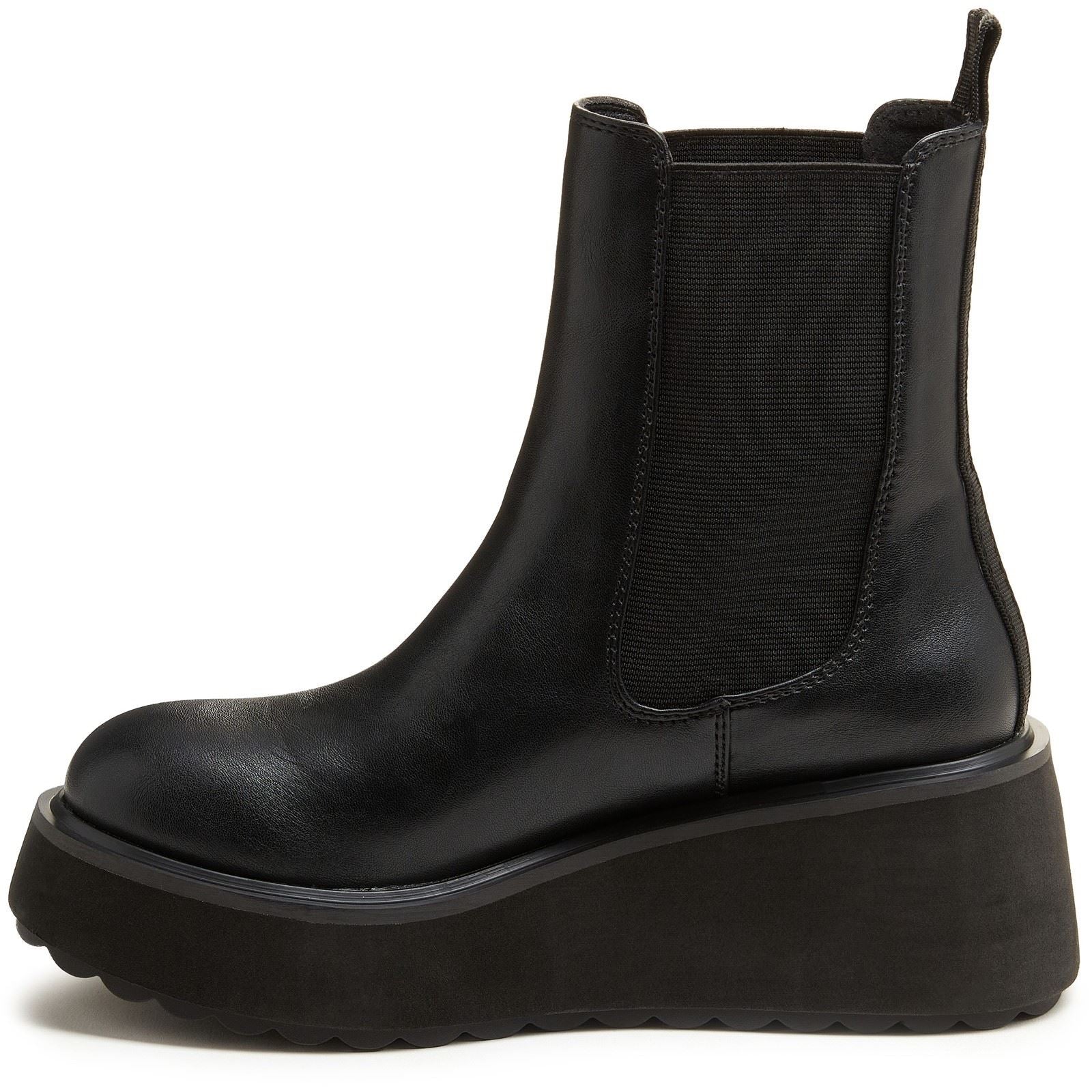 Rocket Dog Heyday Bottes Chelsea Plates Pour Femme En Polyuréthane Noir