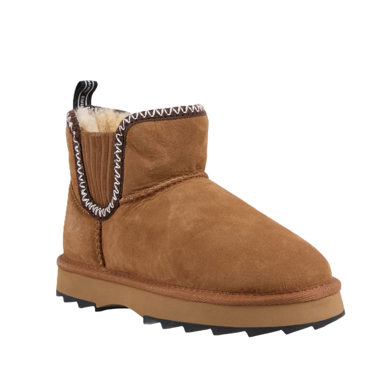 Emu Australia Higgie Bottes Brunes Pour Femmes En Suede