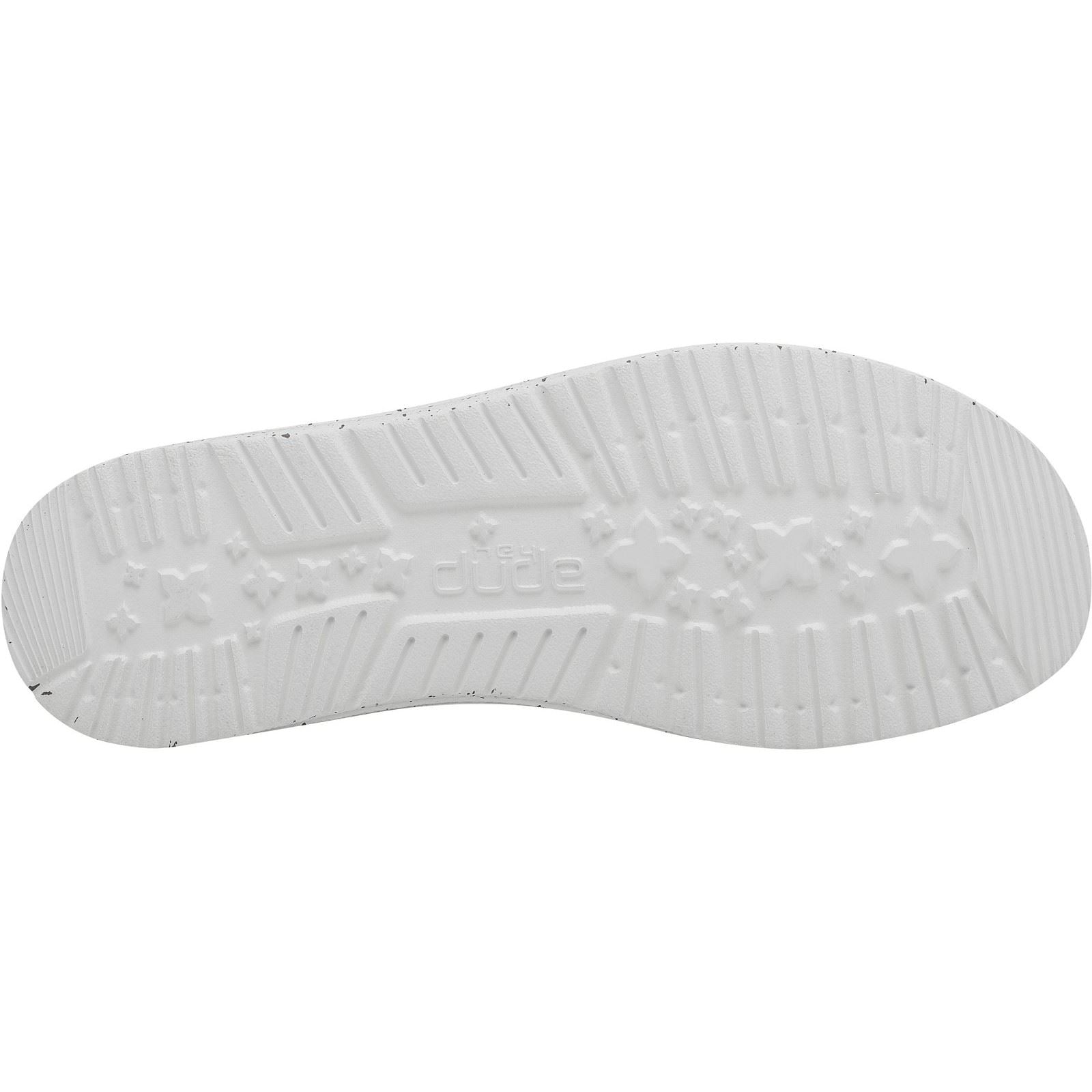 HEYDUDE Wendy Sox Mocassins Blancs En Pierre Pour Femmes