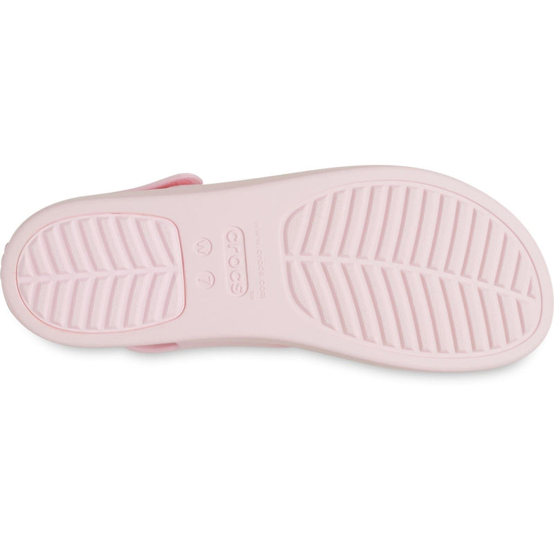 Crocs Brooklyn 4U Sandales Roses En Thermoplastique Pour Femme
