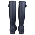 Hunter Original Tall Bottes En Caoutchouc Bleu Marine Pour Femme