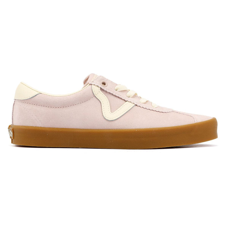 Vans Sport Low Baskets En Daim Rose Pour Femmes