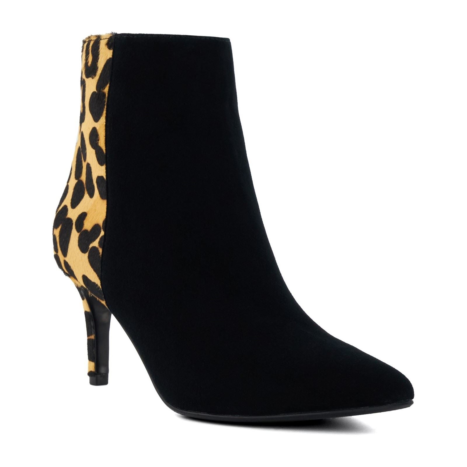 Dune Obsessive 2 Bottes Léopard En Cuir Pour Femmes
