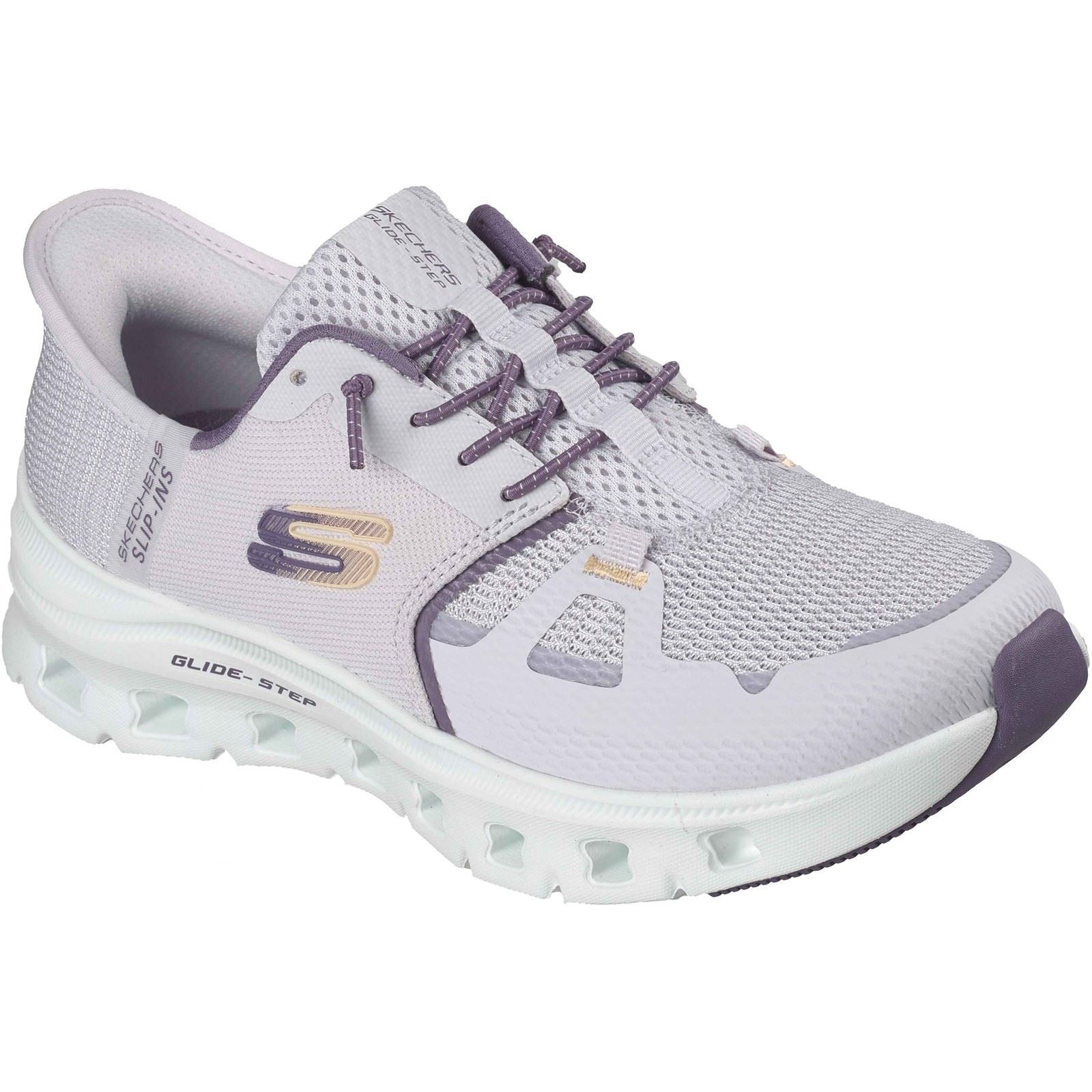 Skechers Glide-Step Pro Baskets En Polyester Pour Femmes Lavande