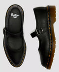 Dr. Martens Elphie Mary Jane Virginia Chaussures Noires Pour Femmes En Cuir
