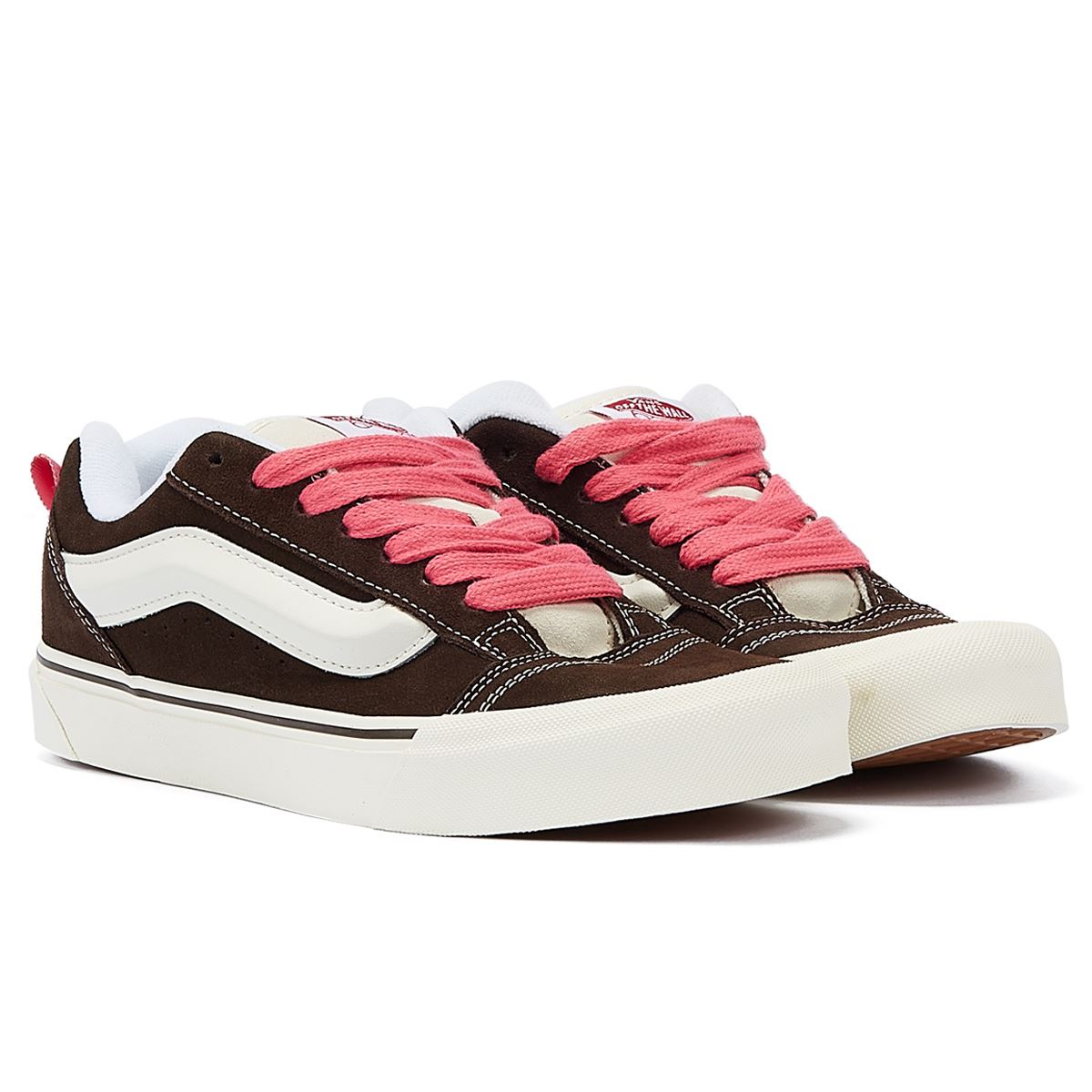 Vans Knu Skool Baskets Marron/Blanc