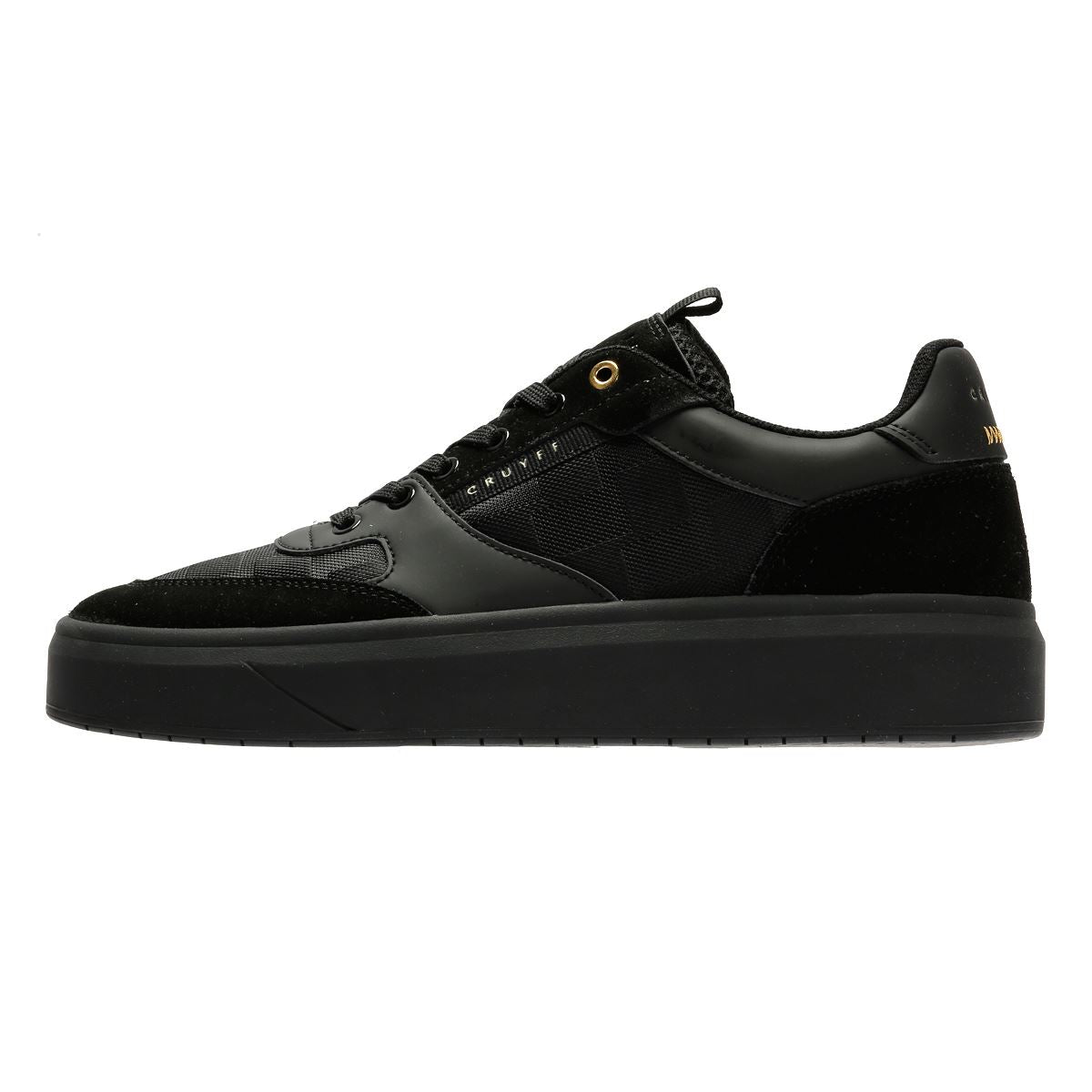 Cruyff Terra Court Baskets Noires Pour Hommes