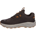 Hi-Tec Fuse Trek Chaussures De Sport Pour Hommes En Polyester Marron Chocolat/loup Timber