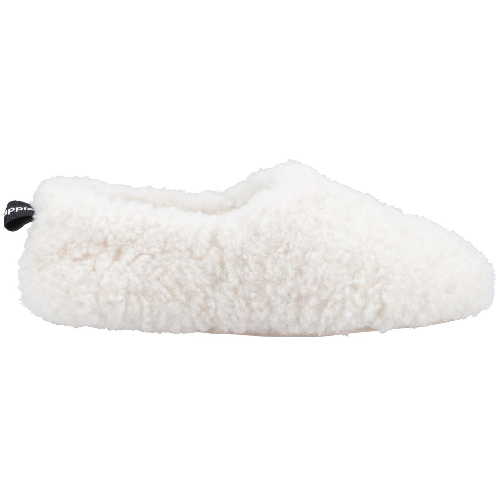 Hush Puppies Emily Chaussons En Fausse Fourrure Pour Femmes Crème
