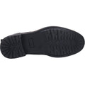 Hush Puppies Justin Chelsea Bottes Noires En Cuir Pour Hommes