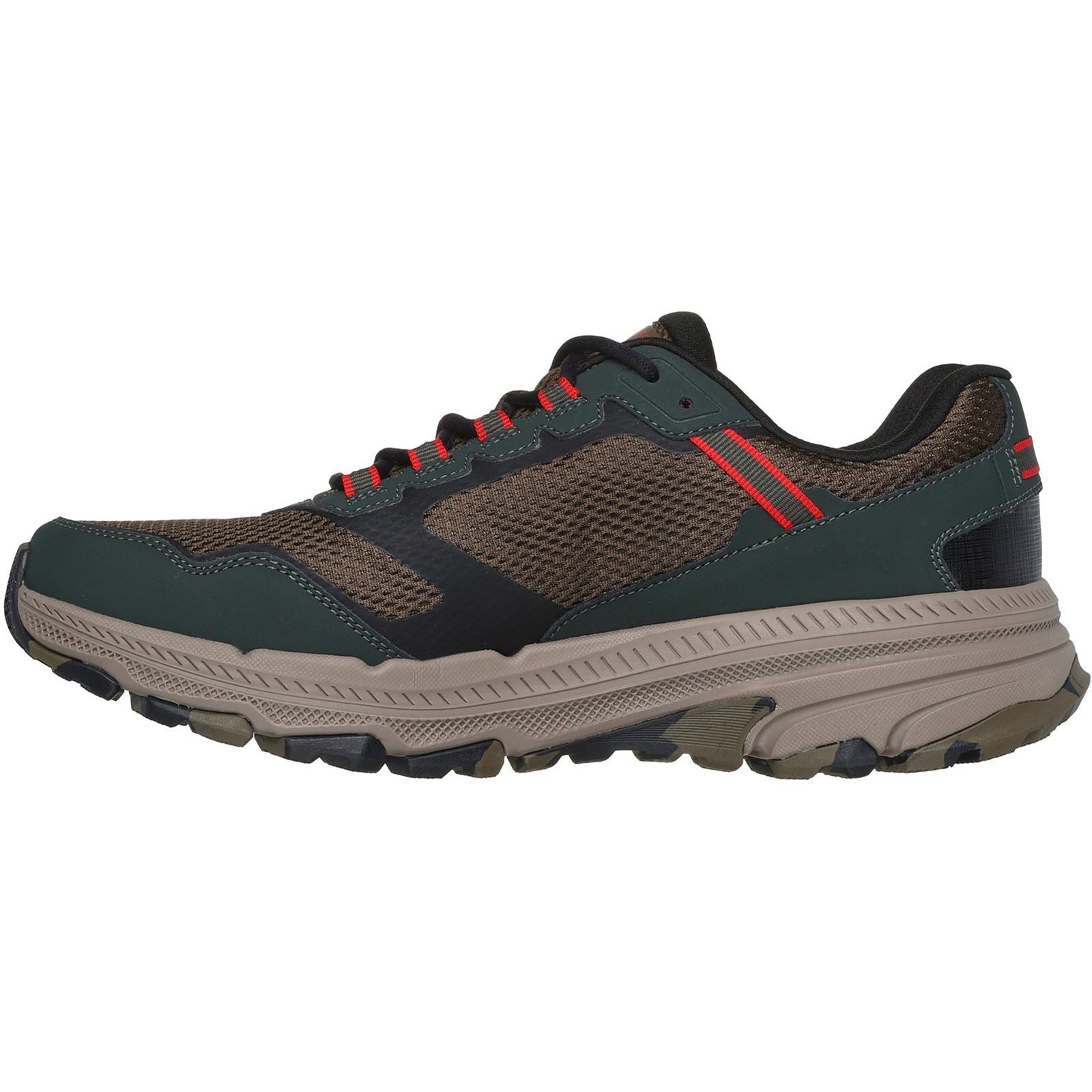 Skechers Performance GO RUN Trail Altitude 2.0 Marble Rock 3 Chaussures De Sport En Cuir Pour Hommes, Olive/Noir