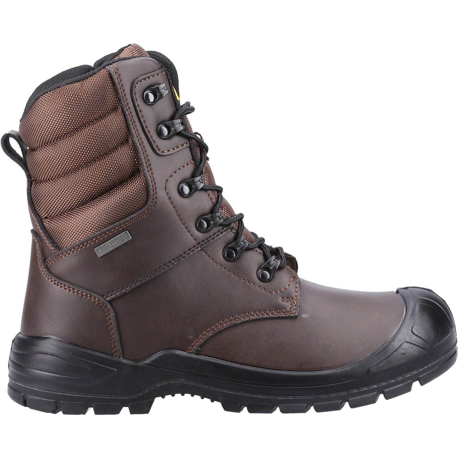 Amblers Safety Deux Cent Quarante Bottes De Sécurité En Cuir Marron