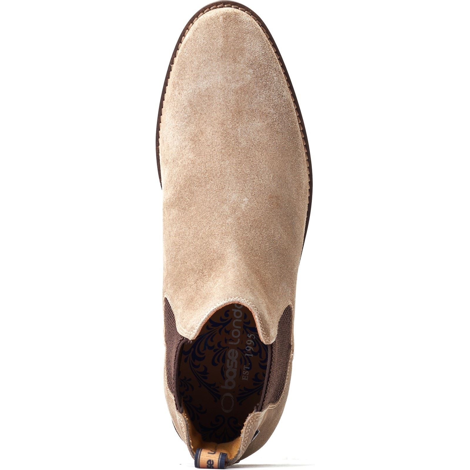 Base London Virgil Bottes De Sable Pour Hommes En Cuir