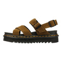 Dr. Martens Voss II Bronx Sandales Vertes Pour Femmes En Suède
