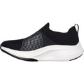 Skechers GO WALK Max Walker Sally Sneakers Noires/Blanches Pour Femmes En Textile
