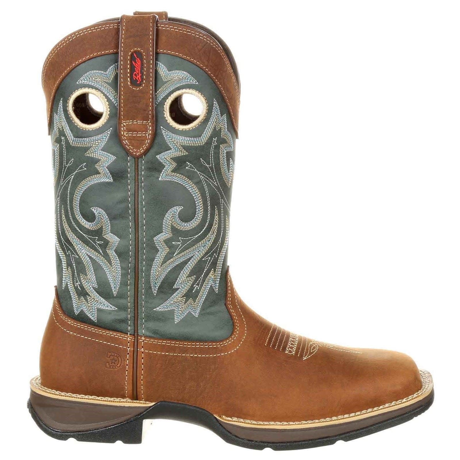Durango Rebel Bottes En Cuir Pour Homme Saddlehorn/clover