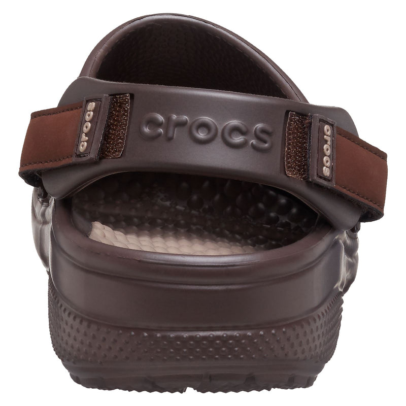 Crocs Yukon Vista II Sabots pour hommes en Synthétique, couleur espresso/champignon