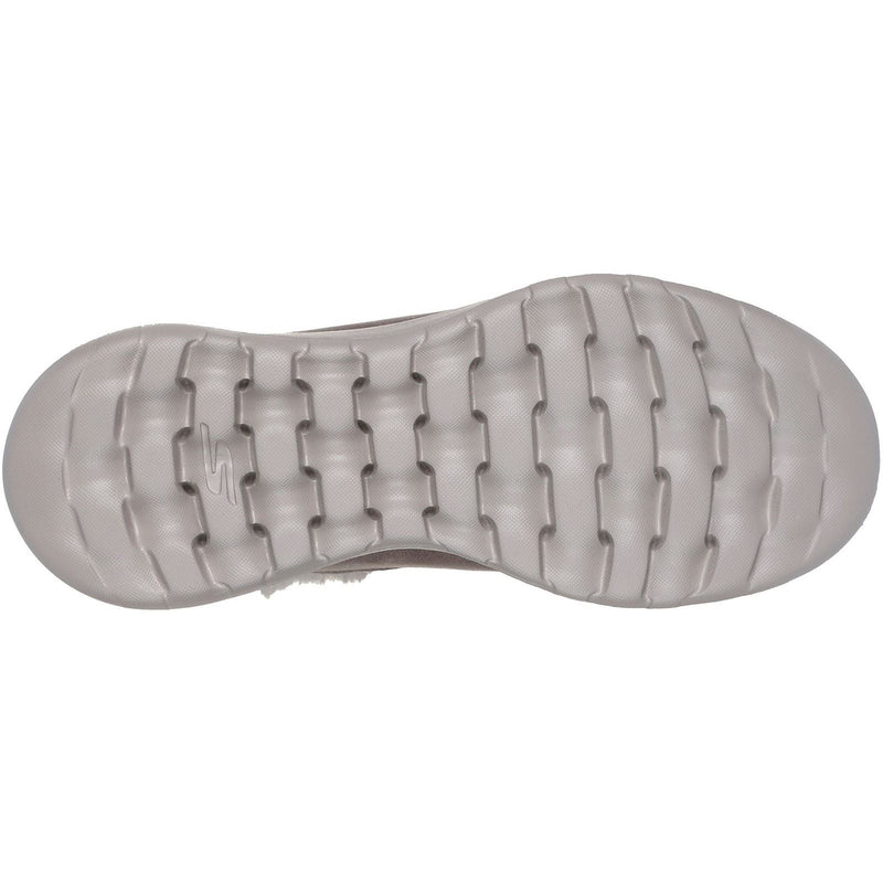 Skechers On-the-GO Joy Cozy Dream Bottes De Cheville D'hiver Pour Femme En Polyester Couleur Taupe Foncé