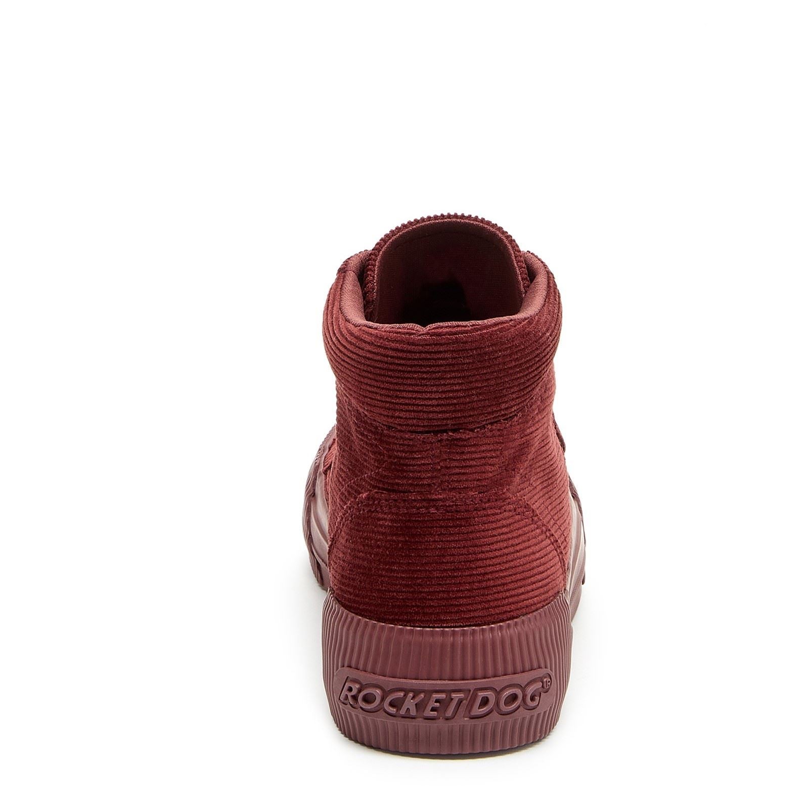 Rocket Dog Cheery Hi Baskets Bordeaux En Velours Côtelé Pour Femmes