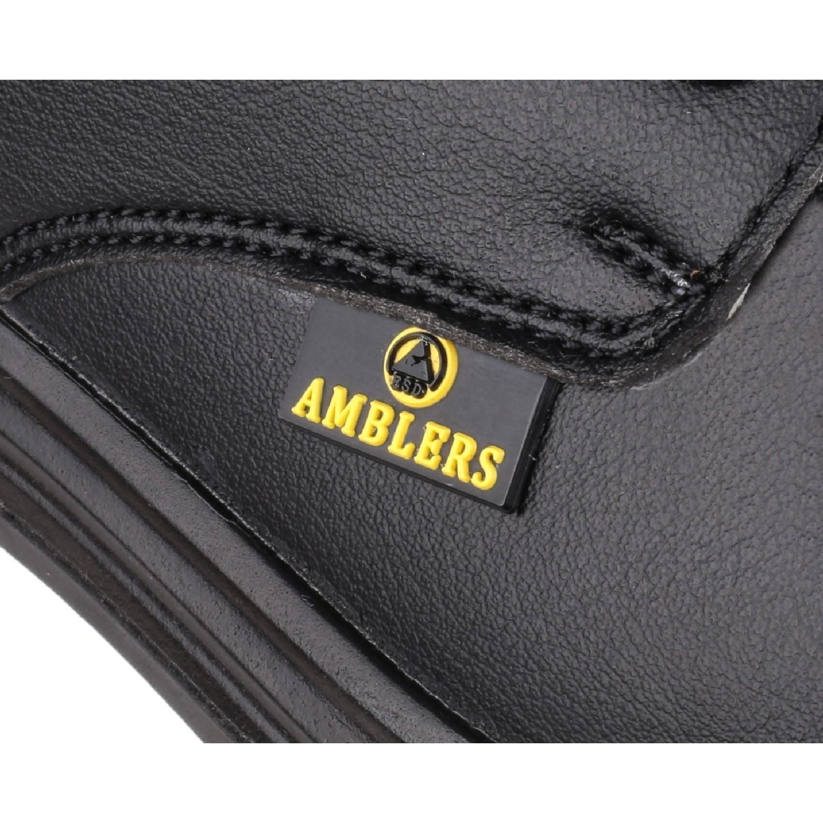 Amblers Safety Chaussures De Sécurité Noires Synthétiques Fs662