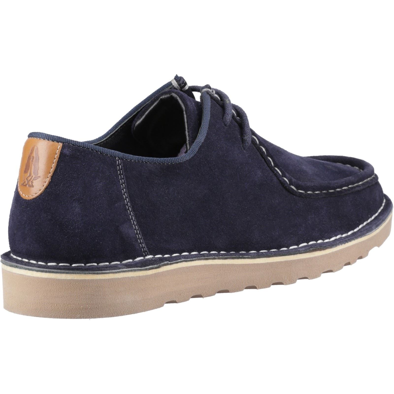 Hush Puppies Otis Chaussures À Lacets En Daim Pour Homme De Couleur Marine