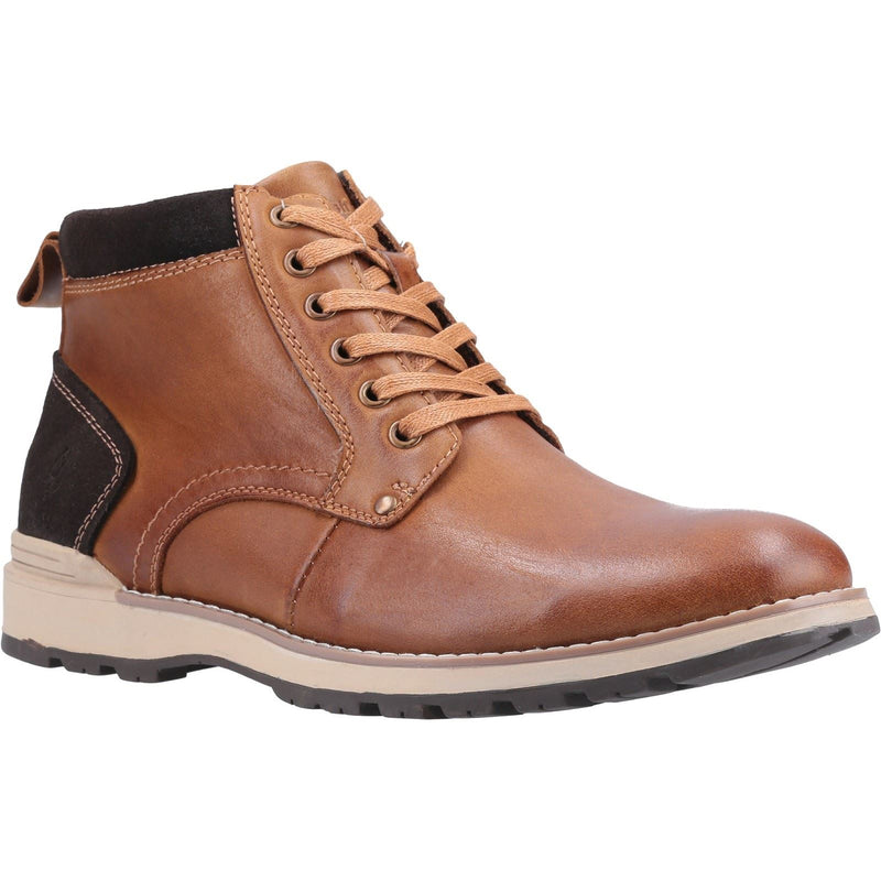 Hush Puppies Dean Bottes En Daim Pour Hommes Couleur Fauve