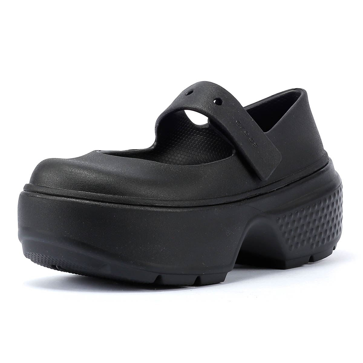 Crocs Stomp Mary Jane Chaussures Noires Pour Femmes