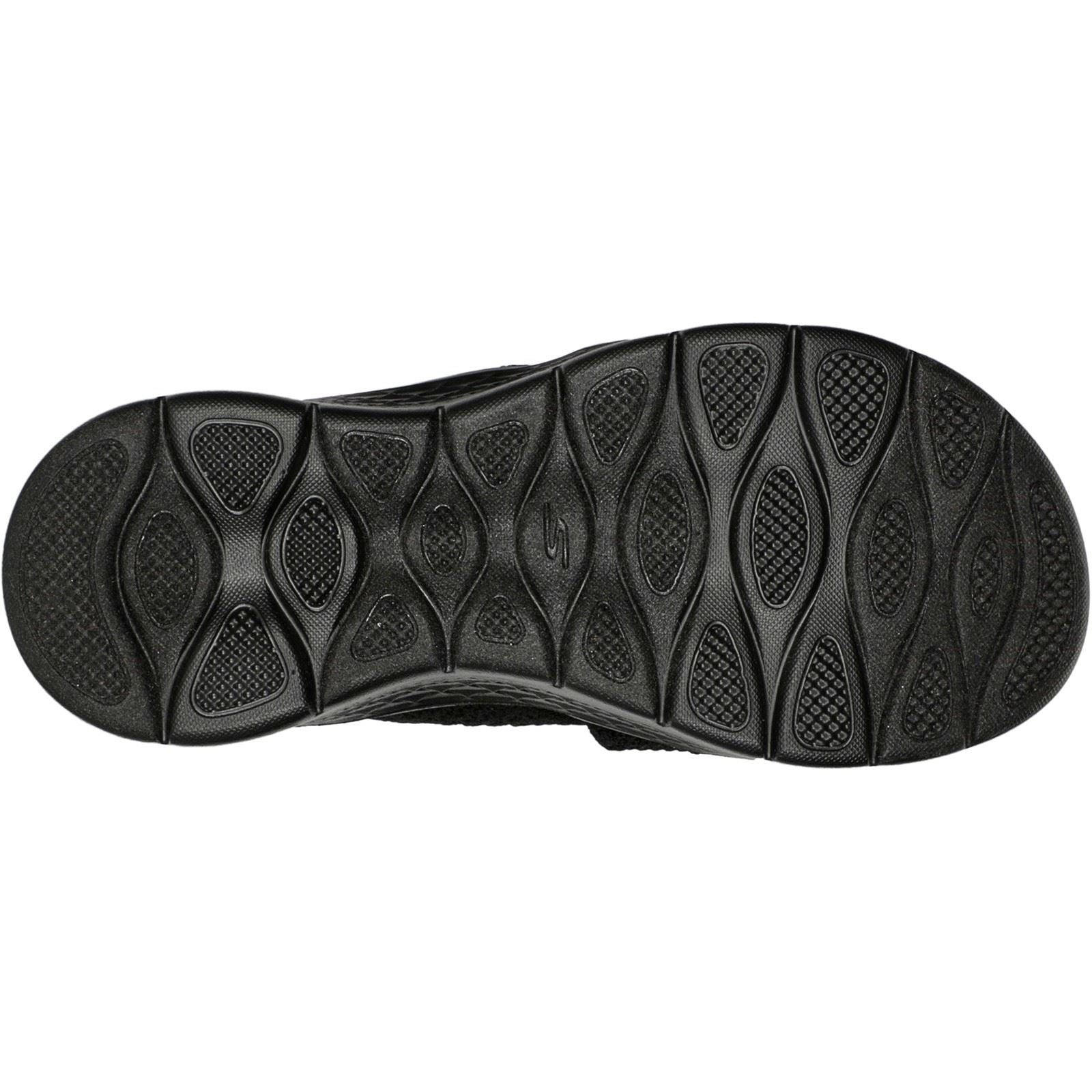 Skechers GO WALK Flex Elation Sandales Noires Pour Femmes En Synthétique